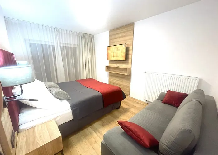 Apartmán Premium Atal Square-free Parking Space In The Garage