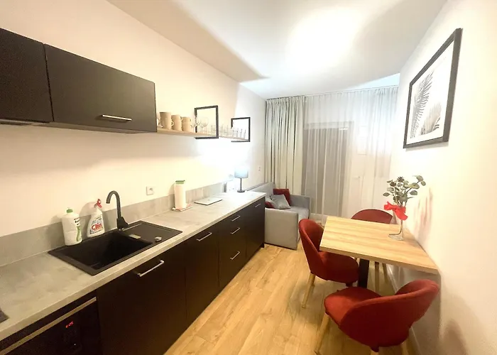 Apartmán Premium Atal Square-free Parking Space In The Garage *